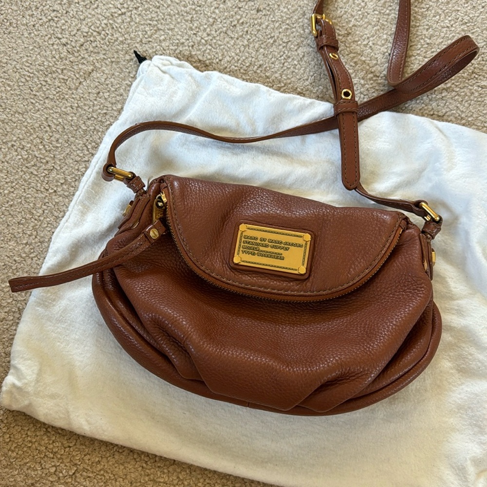 Marc by Marc Jacobs Brown Leather Crossbody